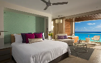 Breathless Riviera Canacun Xhale Club Junior Suite Ocean Front Whirlpool