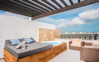 Majestic Elegance Costa Mujeres Skyview Suite Outdoor Jacuzzi balcony 
