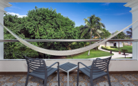 Hard Rock Riviera Maya Deluxe Diamond King Bed Balcony 