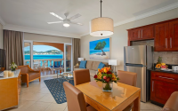 DIVI LITTLE BAY BEACH RESORT one bedroom suite kitchen
